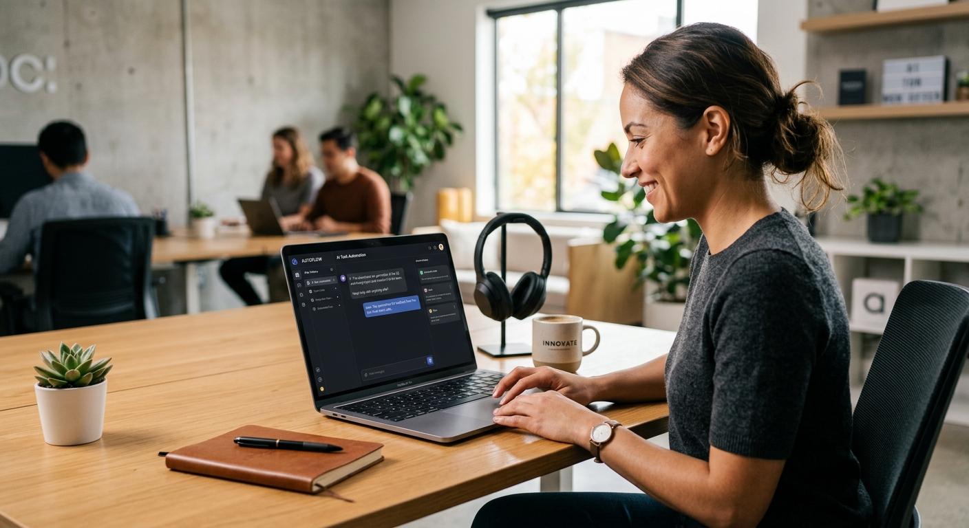 Automatiza tareas avanzadas desde el chat sin complicaciones