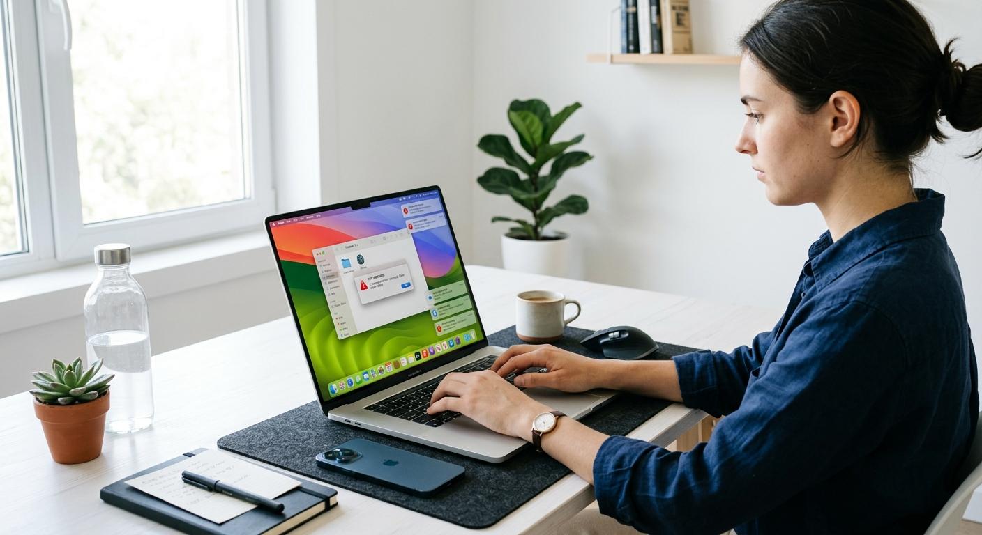 Soluciones rápidas para errores frecuentes en macOS
